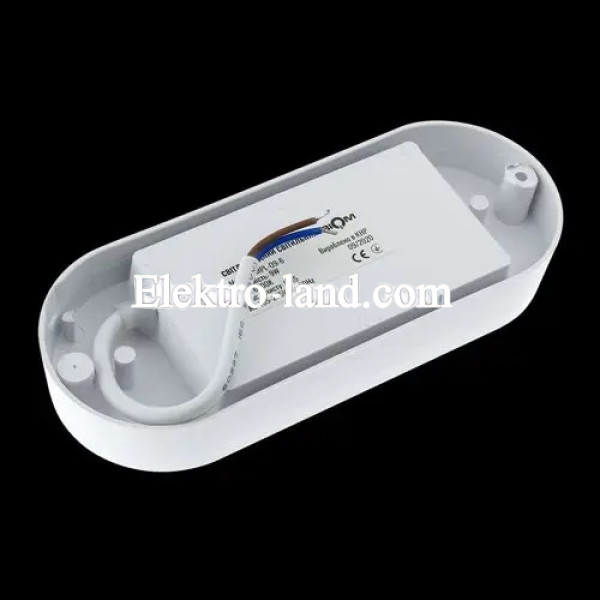 Светильник светодиодный ЖКХ Biom MPL-012-6 12Вт 6000К, овал